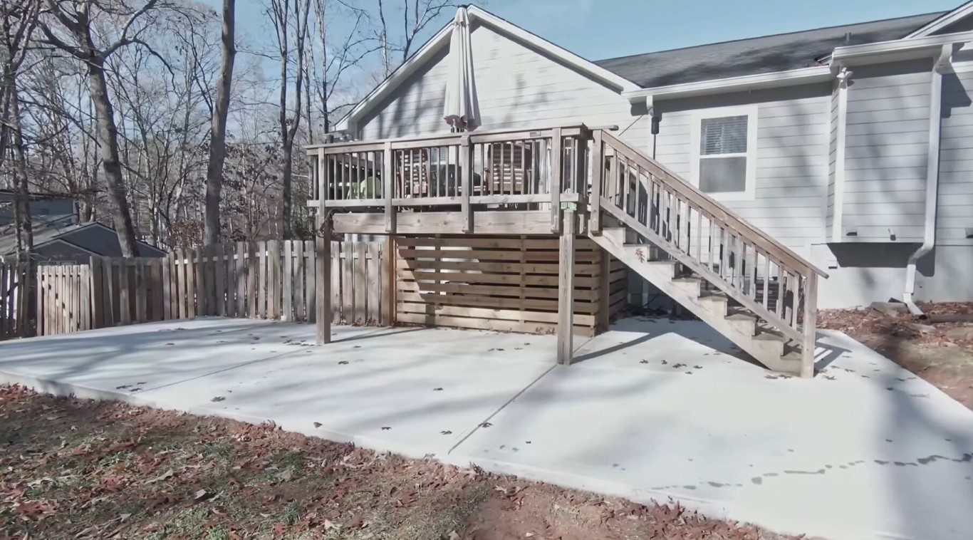 Concrete slab and foundation work on a residential property in Santa Rosa